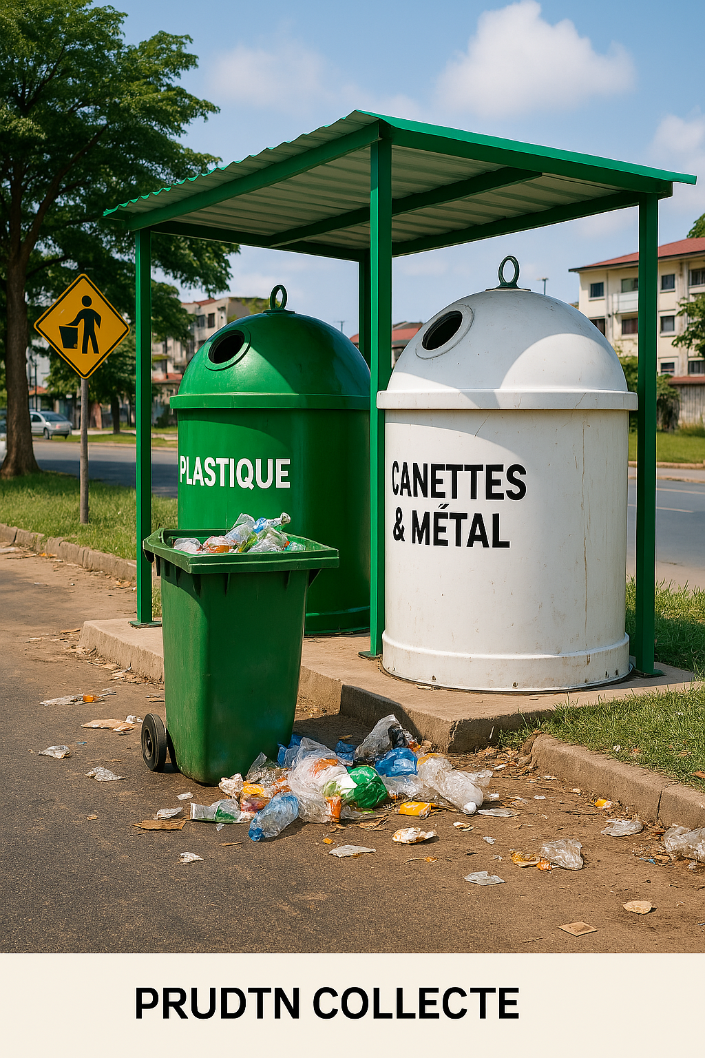 Points de collecte pour recyclage